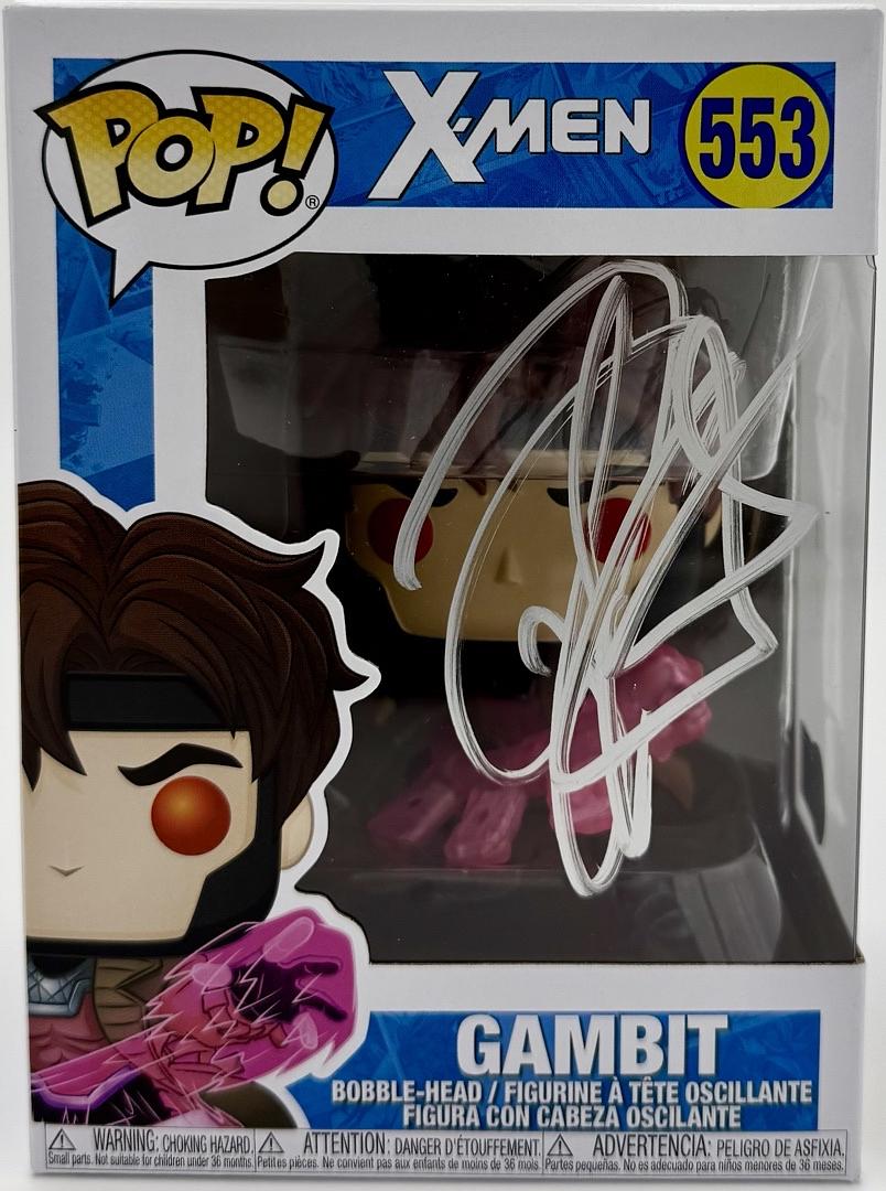 Taylor Kitsch signed "Gambit" Funko #553 (X-Men) - Beckett COA